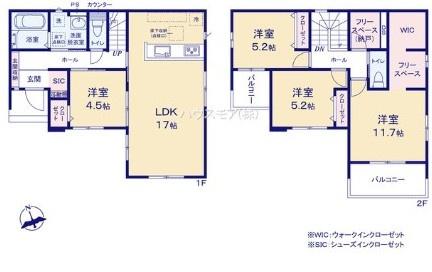 柏市大室　2号棟　新築戸建