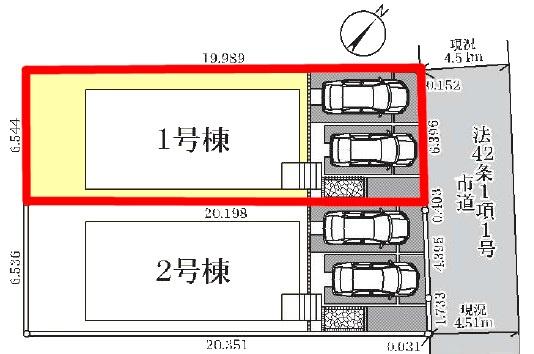 野田市山崎　1号棟　新築戸建