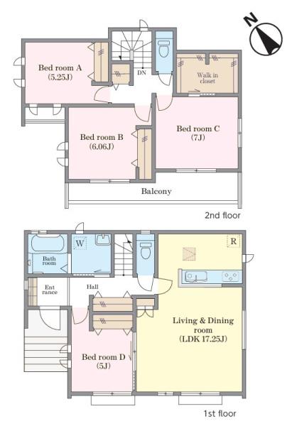松戸市常盤平双葉町　A号棟　新築戸建て