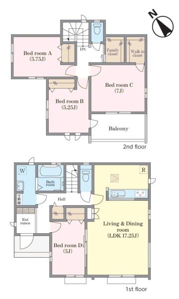 松戸市常盤平双葉町　B号棟　新築戸建て
