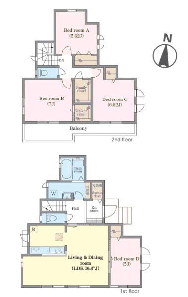 松戸市馬橋　A号棟　新築戸建て