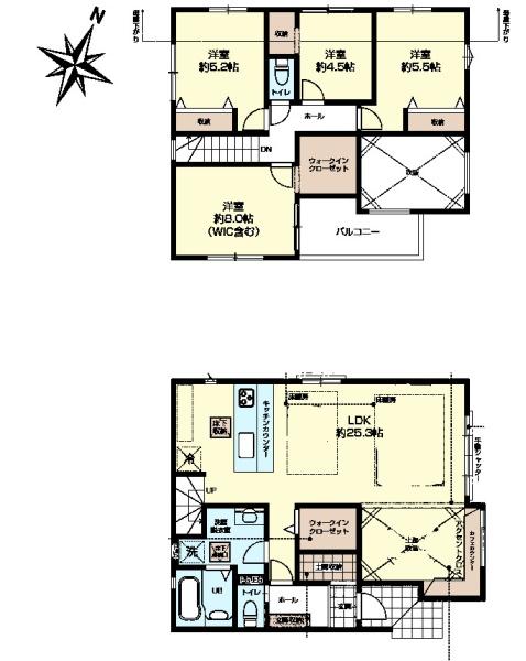 流山市江戸川台西２丁目　2号棟　新築戸建