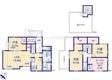 松戸市六高台西の中古一戸建て