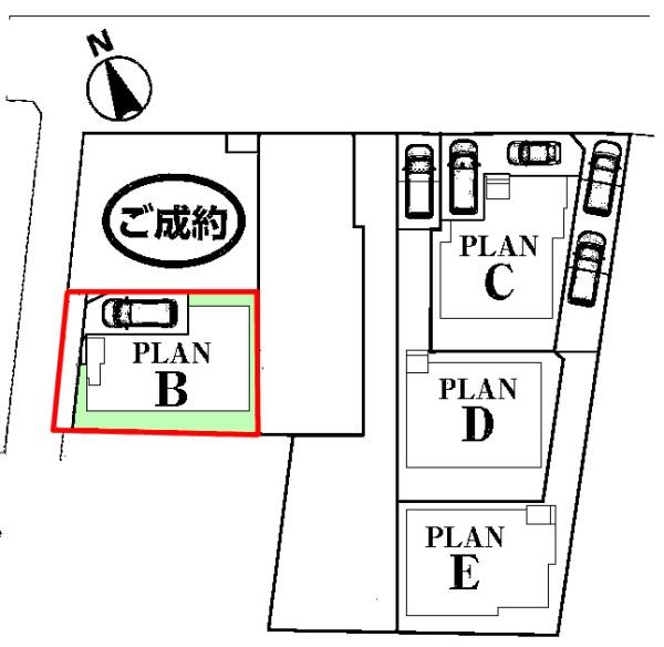 松戸市古ケ崎　B号棟　新築戸建