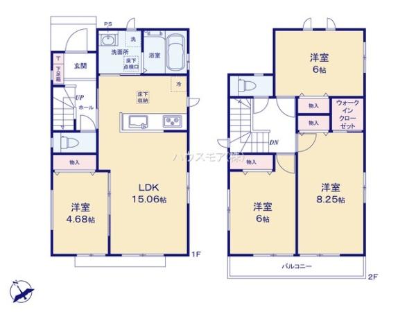 守谷市松前台6丁目　A号棟　新築戸建