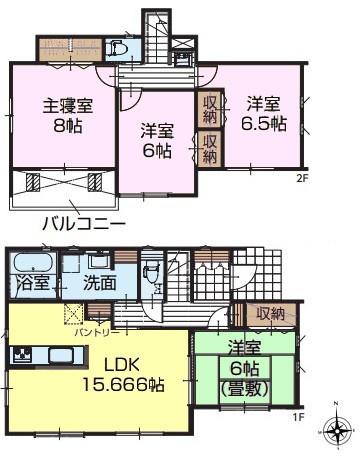 土浦市板谷4丁目　1号棟　新築戸建