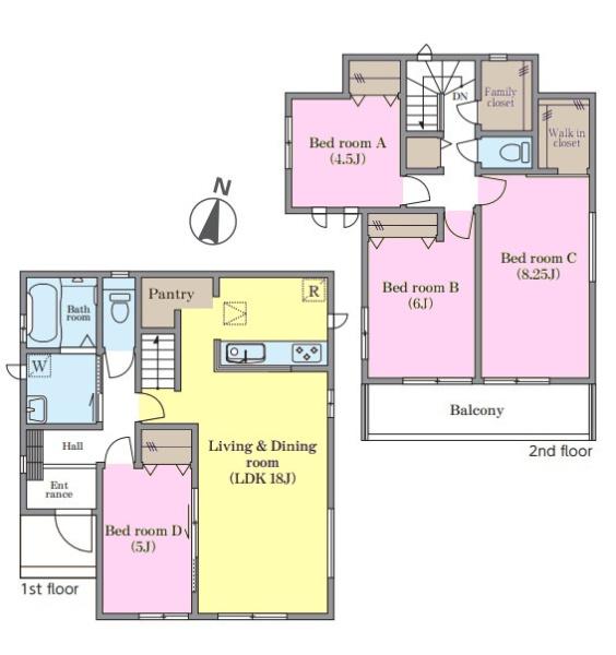 松戸市古ケ崎2丁目　D号棟　新築戸建