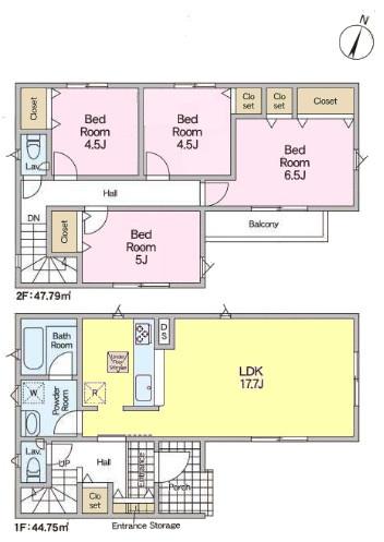 我孫子市湖北台8丁目　1号棟　新築戸建