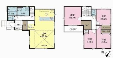 流山市長崎1丁目　新築戸建
