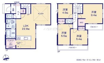 土浦市おおつ野6丁目　1号棟　新築戸建て