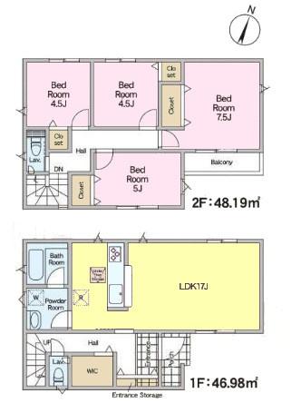 我孫子市湖北台8丁目　6号棟　新築戸建