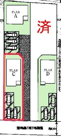 土浦市右籾　C号棟　新築戸建て