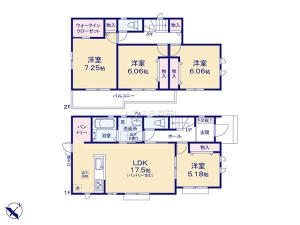 野田市堤台　F号棟　新築戸建