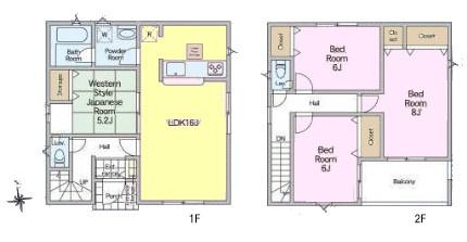 野田市尾崎　2号棟　新築戸建