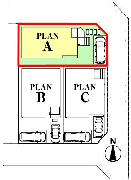 松戸市松戸　A号棟　新築戸建