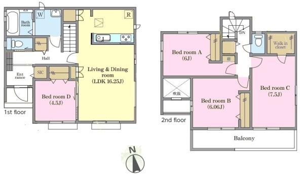 松戸市中和倉　G号棟　新築戸建て