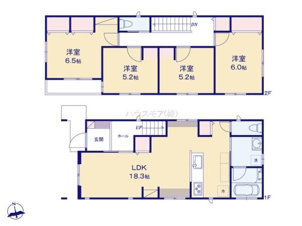 流山市美田　2号棟　新築戸建