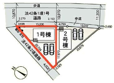 土浦市神立東2丁目　1号棟　新築戸建て