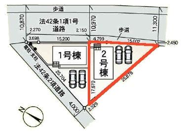 土浦市神立東2丁目　2号棟　新築戸建て