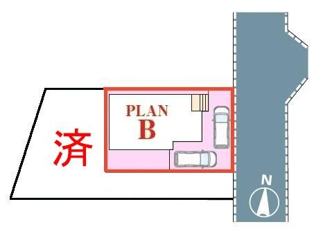 松戸市中金杉4丁目　B号棟　新築戸建て