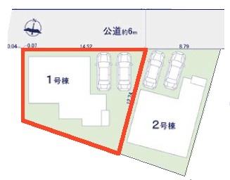 野田市中野台　1号棟　新築戸建て