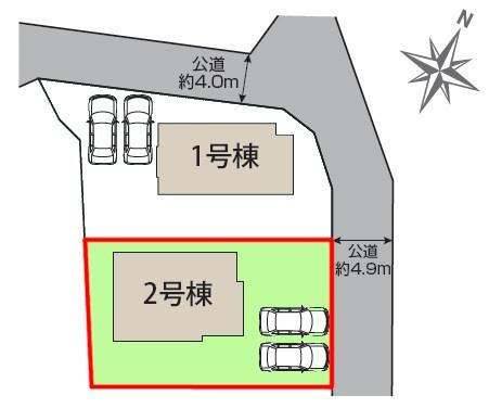 土浦市小岩田東2丁目　2号棟　新築戸建