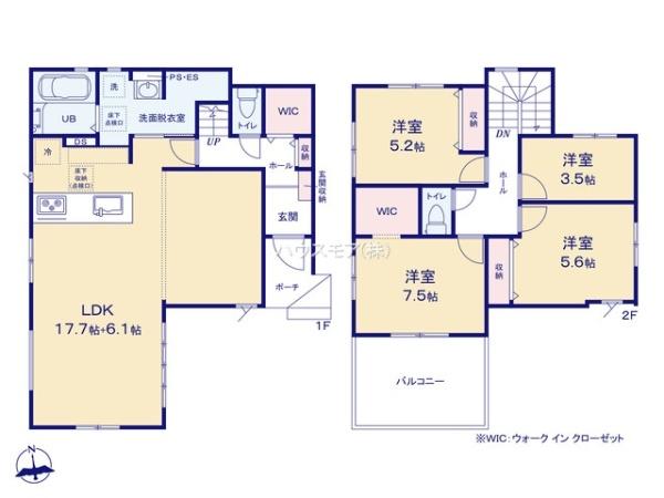 柏市青葉台2丁目　新築戸建て