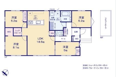 つくば市要　4号棟　新築戸建