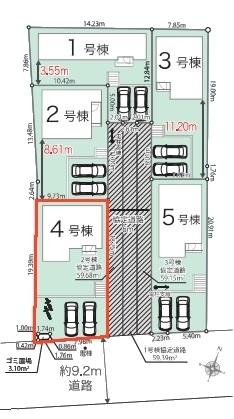 我孫子市青山　4号棟　新築戸建て