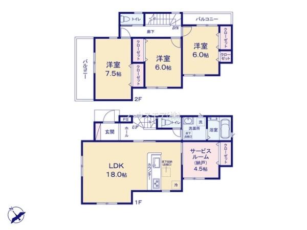 松戸市栗ケ沢　新築戸建て
