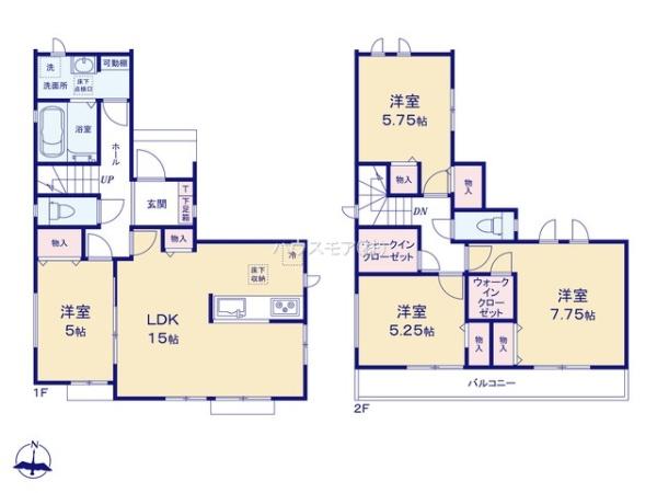 松戸市中金杉4丁目　A号棟　新築戸建