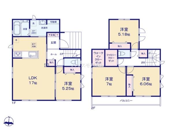 松戸市中金杉4丁目　B号棟　新築戸建