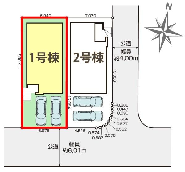 松戸市牧の原2丁目　1号棟　新築戸建