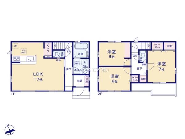 松戸市中根　2号棟　新築戸建て