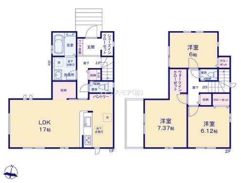 松戸市小金きよしケ丘4丁目　1号棟　新築戸建
