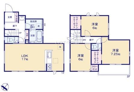 我孫子市台田2丁目　2号棟　新築戸建