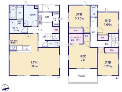 取手市ゆめみ野5丁目　2号棟　新築戸建
