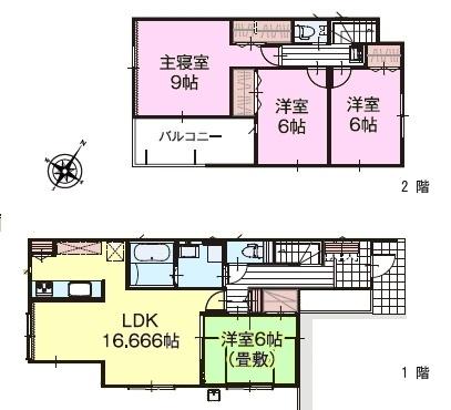 つくば市谷田部　1号棟　新築戸建