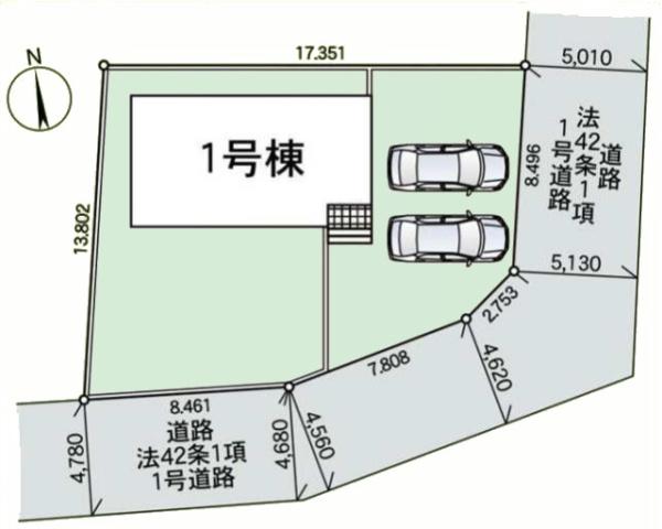 土浦市天川1丁目　新築戸建て