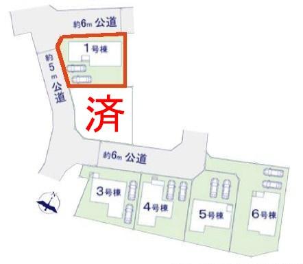土浦市上高津　1号棟　新築戸建て