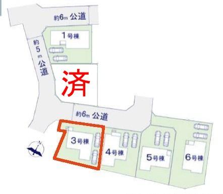 土浦市上高津　3号棟　新築戸建て