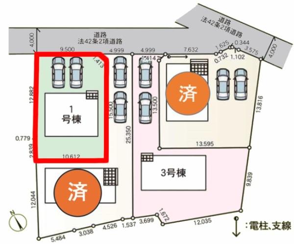 土浦市神立町　1号棟　新築戸建て
