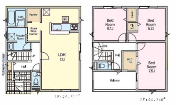 守谷市本町　1号棟　新築戸建て