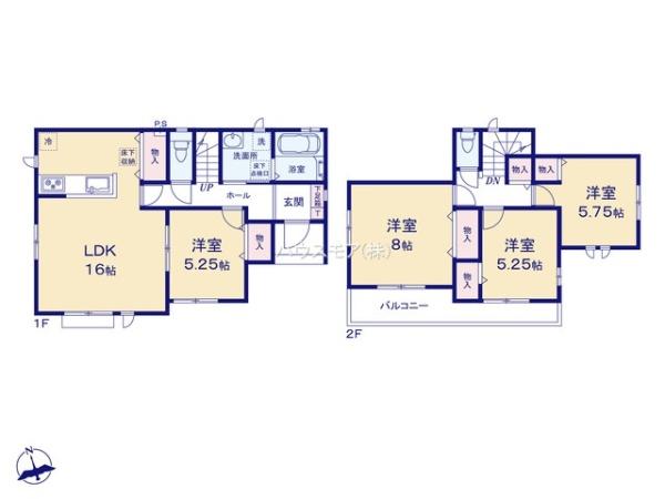 土浦市下高津3丁目　B号棟　新築戸建