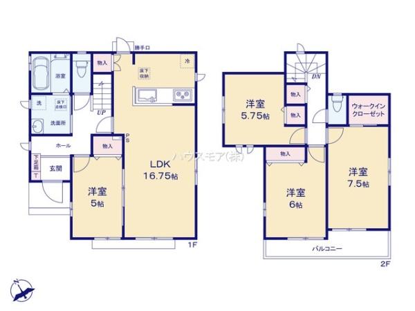 土浦市神立町　C号棟　新築戸建