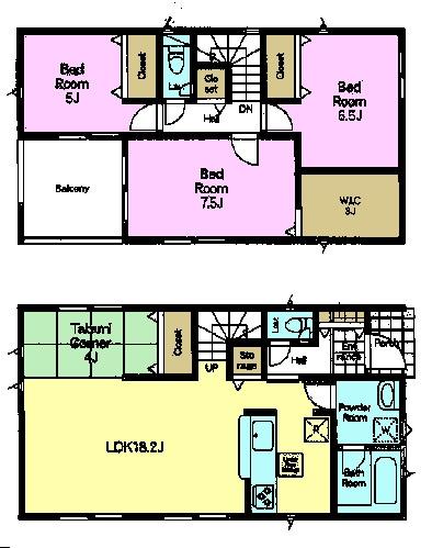 龍ケ崎市城ノ内3丁目　1号棟　新築戸建