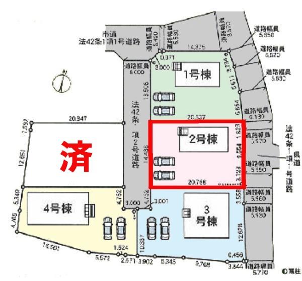 つくば市若森　2号棟　新築戸建て