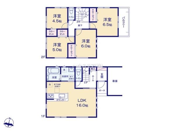 柏市あかね町　新築戸建て