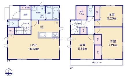 柏市つくしが丘2丁目　新築戸建