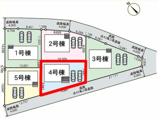 土浦市神立町　4号棟　新築戸建て